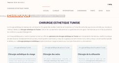 Desktop Screenshot of chirurgieplastiqueesthetique.com