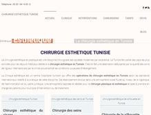 Tablet Screenshot of chirurgieplastiqueesthetique.com